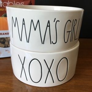 Rae Dunn Ceramic Dog 🐶 Bowls ~ SET of 2✨